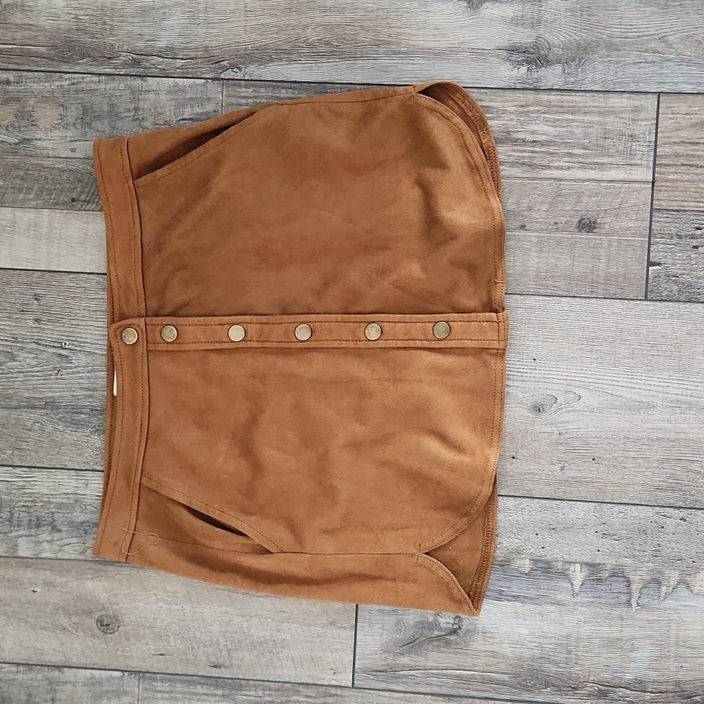 Jolt suede look skirt size 5
